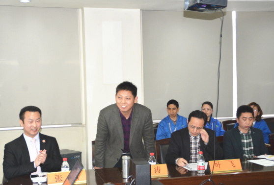 欧陆注册专家老师对企业管理者进行专题培训