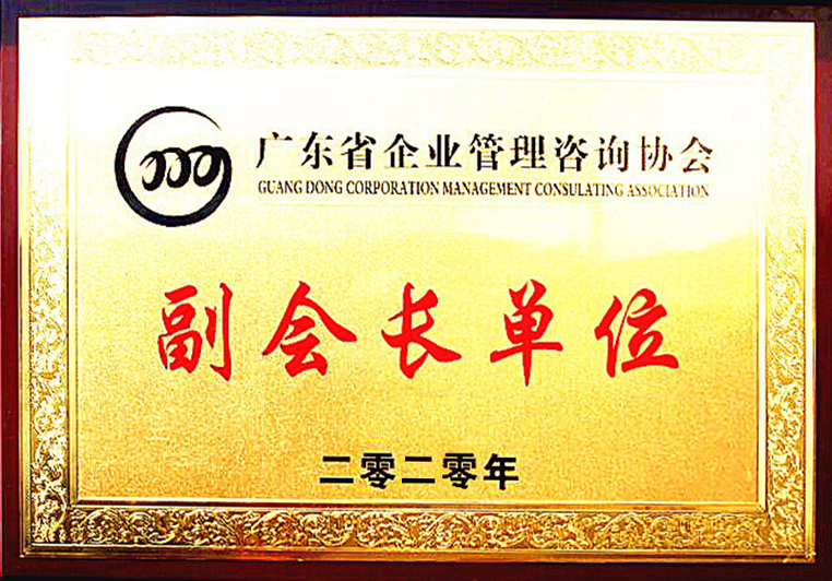 欧陆注册荣获广东省咨询协会副会长单位
